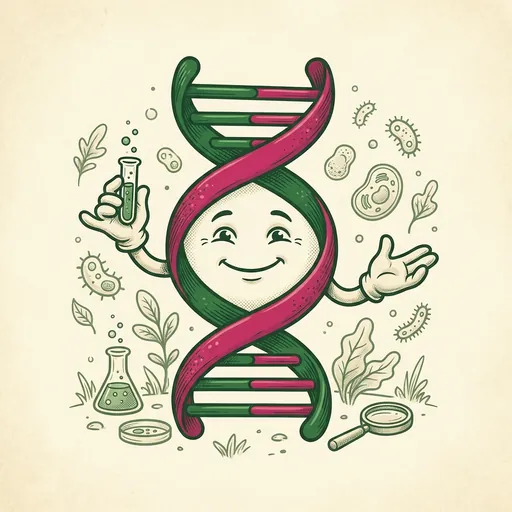 BioForge mascot encouraging