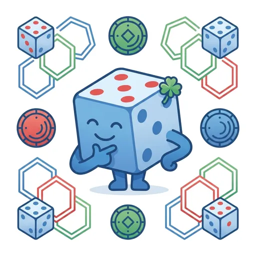 ChanceForge mascot thinking