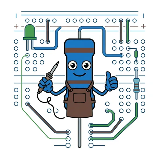 CircuitForge mascot encouraging