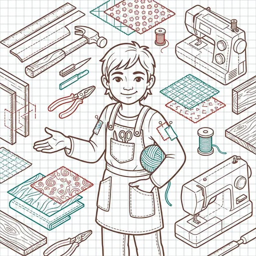 CraftForge mascot encouraging