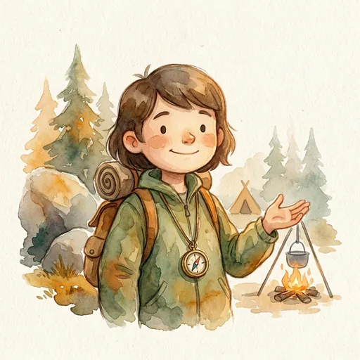 CuriosityQuest mascot encouraging