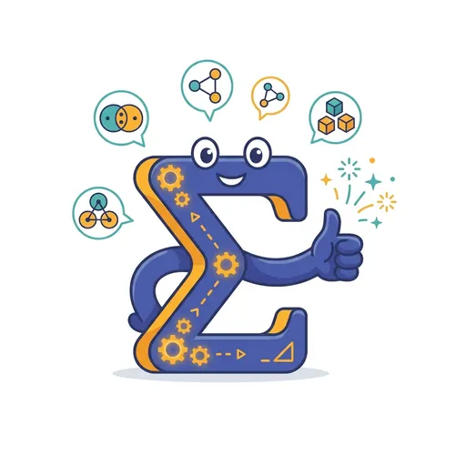 DiscreteQuest mascot praising