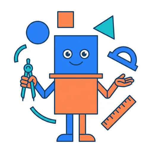 FractionForge mascot encouraging