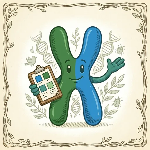 GeneForge mascot encouraging