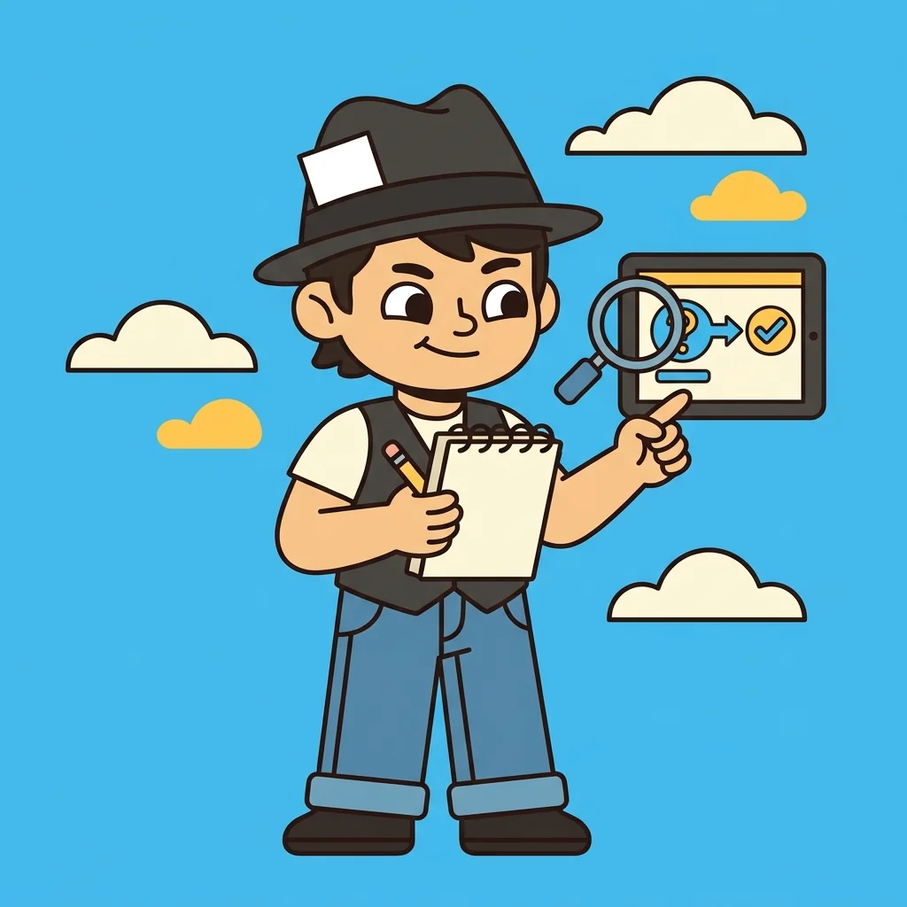 NewsForge mascot demonstrating