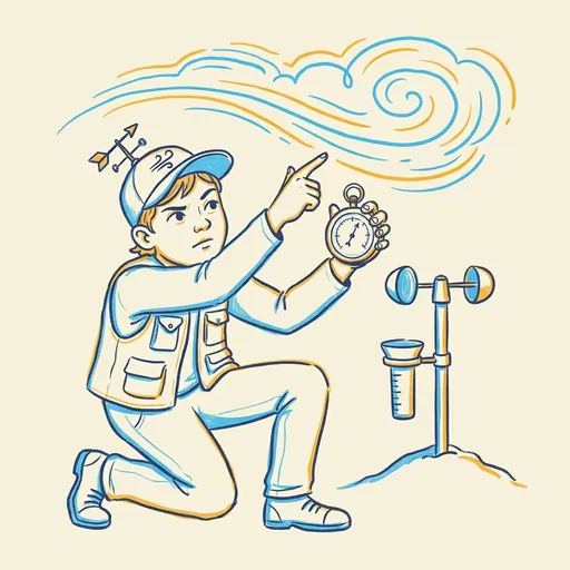 Terrawatch mascot demonstrating