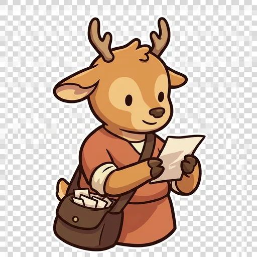 Courier portrait
