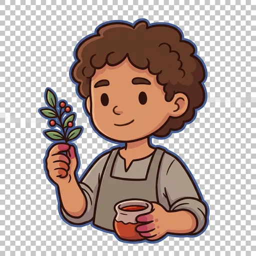 Madder portrait