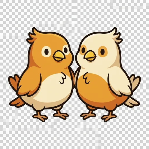 Twin portrait