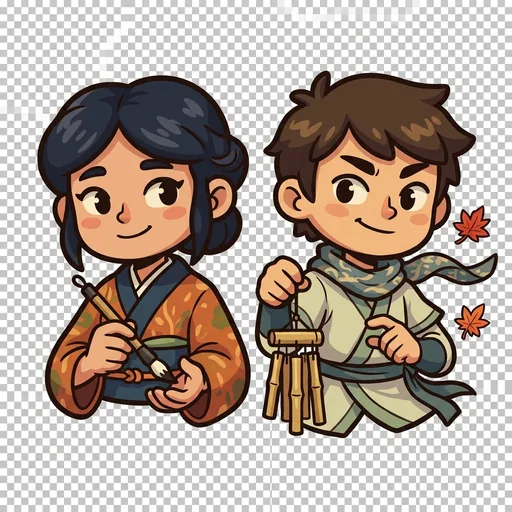 Lantern and Breeze portrait