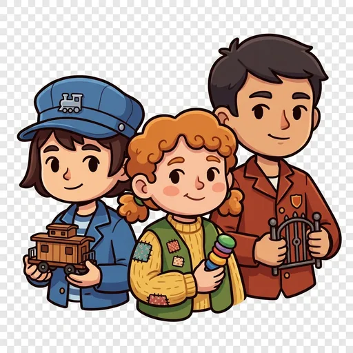 Caboose, Snugg and Gate portrait