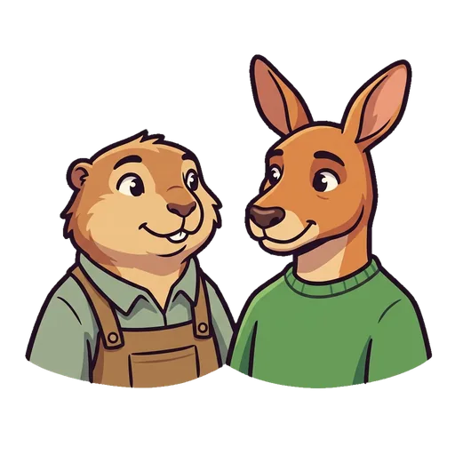 Ajar and Rebound portrait