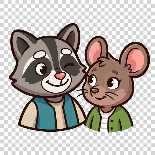 Whisker and Thumb portrait