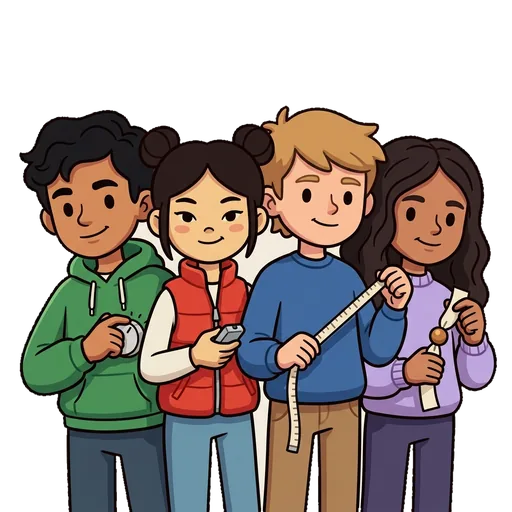Rheo, Tolly, Ellery, and Odelia portrait