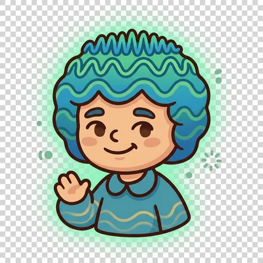Wave portrait