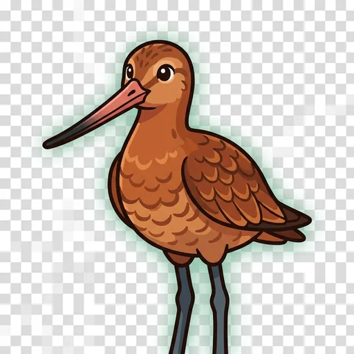 Godwit portrait