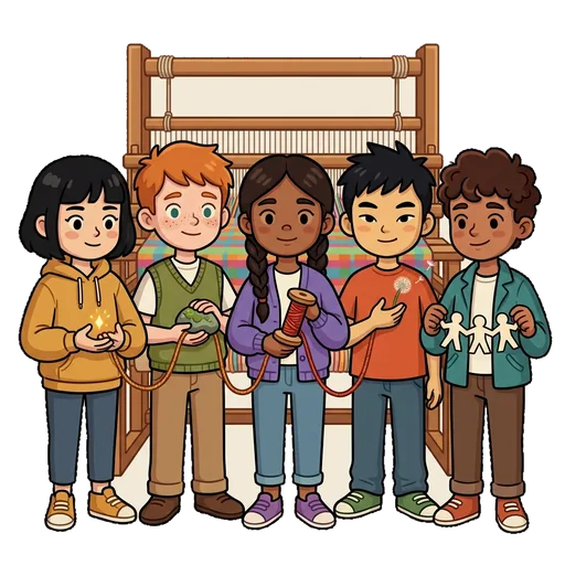 Kindling, Moss, Bobbin, Hap, and Folk portrait