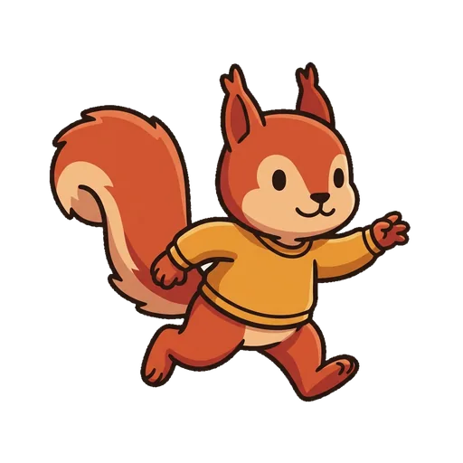 Scamper portrait