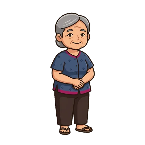 Bà Tư portrait