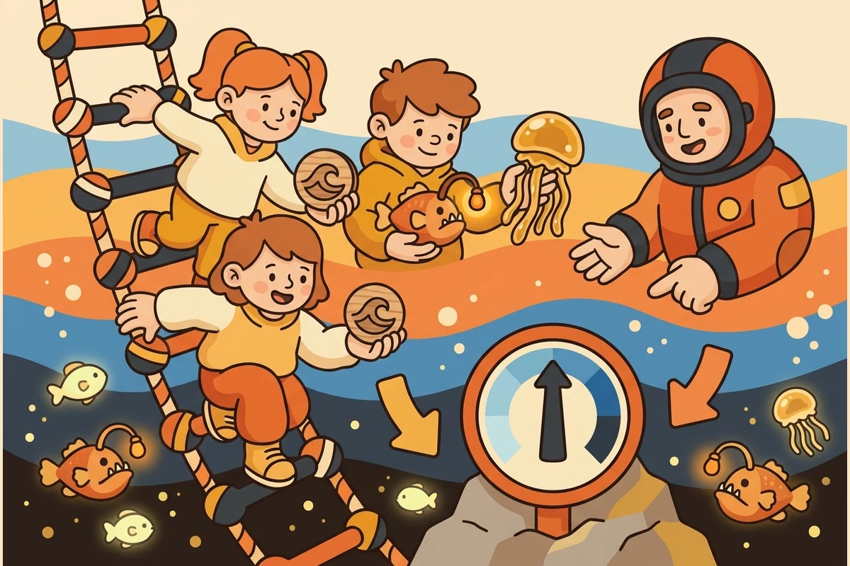 DepthQuest — a young ocean explorer's underwater world