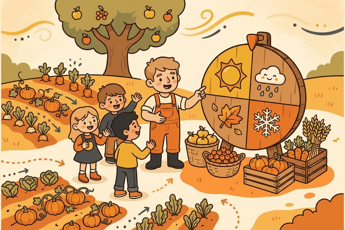 FarmQuest — a sunny farm world of crops and seasons