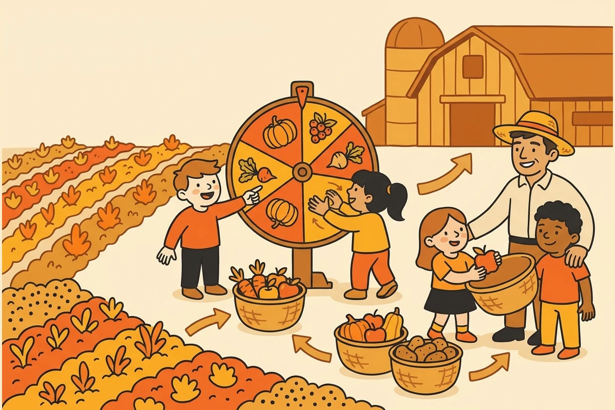 HarvestForge — a warm harvest world of crops and seasons