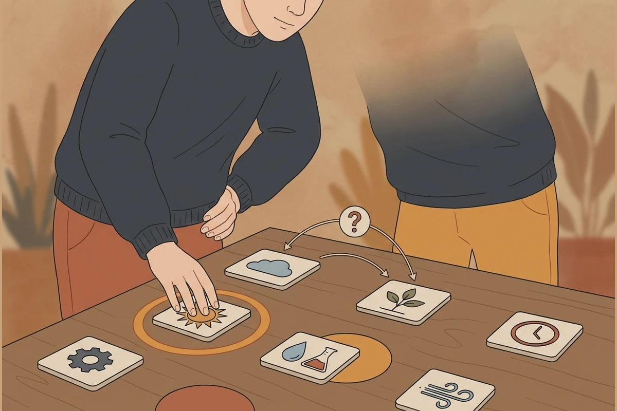 InquiryForge — a research world of fair tests and causation