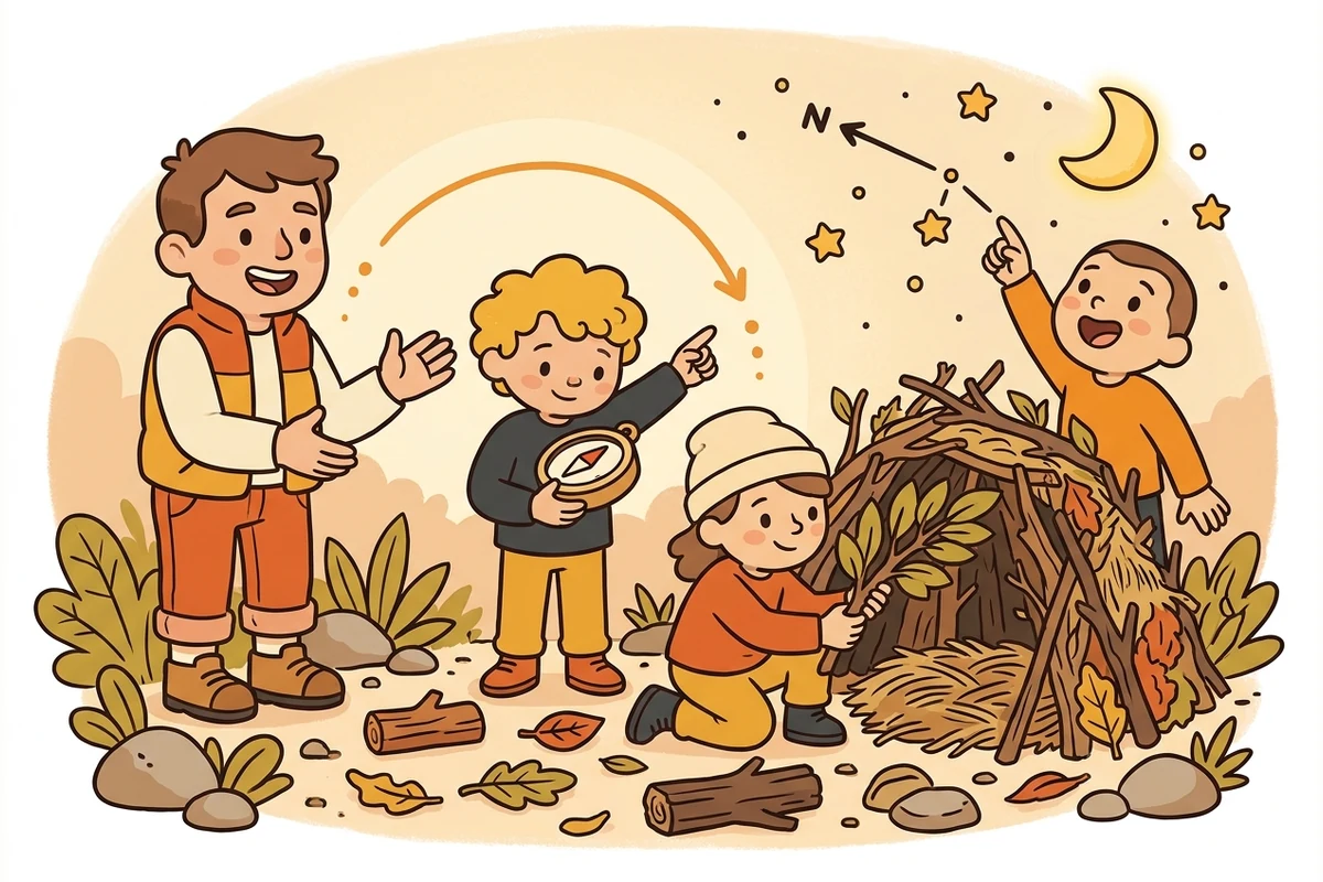 TrailForge — a wilderness world of navigation and survival skills
